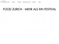 foodzurich.com Webseite Vorschau