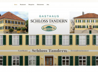 gasthaus-schloss-tandern.de Webseite Vorschau