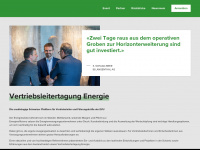vertriebsleitertagung-energie.ch Webseite Vorschau