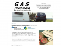 gas-abnahme-service.de Webseite Vorschau