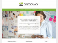 minaxo.com Webseite Vorschau