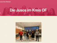 jusos-kreis-offenbach.de Webseite Vorschau