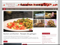 backen-und-kochen.ch Webseite Vorschau