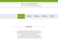gps-landmaschine.de Webseite Vorschau