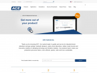 acecontrols.com Webseite Vorschau
