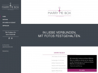 marry-me-box.com Webseite Vorschau