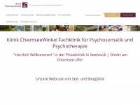klinik-chiemseewinkel.de Webseite Vorschau