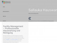 sallauka-hauswartungen.ch Webseite Vorschau