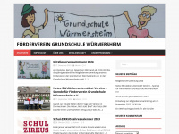 foerderverein-grundschule-wuermersheim.de Webseite Vorschau