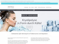 kryolipolyse-ulm.de Webseite Vorschau