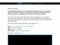 jugendprojekt-wettbewerb.ch Webseite Vorschau
