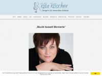 rita-roescher.de Webseite Vorschau