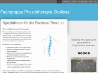 skoliose-info.ch Webseite Vorschau