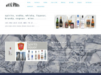 royal-spirits.com Webseite Vorschau