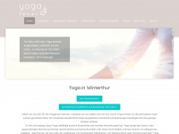 yogafeuer.ch Webseite Vorschau