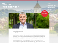 waltervogelsanger.ch Webseite Vorschau