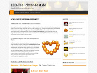 led-teelichter-test.de Webseite Vorschau