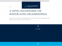 hotelhochsoelden.at Webseite Vorschau