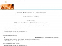 schwitztempel.info Webseite Vorschau