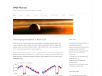 wasp-planets.net Webseite Vorschau