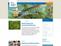 nabu-naturschutztauchen.de Webseite Vorschau