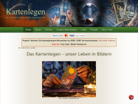karten-legen.li Webseite Vorschau