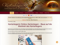kartenlegerin-online.ch Webseite Vorschau