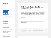 poe-php.de Webseite Vorschau