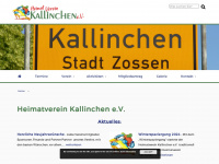 Heimatverein-kallinchen.de