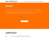 marc-bellmann.de Webseite Vorschau