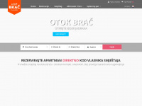 otok-brac.hr Webseite Vorschau