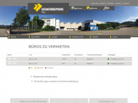 gewerbepark-elgg.ch Webseite Vorschau
