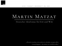 martinmatzat.com Webseite Vorschau