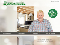 holzbau-buss.com Webseite Vorschau