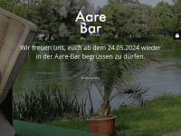 aare-bar-wangen.ch Webseite Vorschau