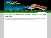 senjo-color.fr Webseite Vorschau