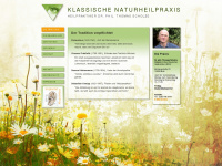 naturheilpraxis-dr-scholze.de Webseite Vorschau