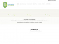 chorcoaching.at Webseite Vorschau