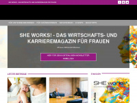 she-works.de Webseite Vorschau