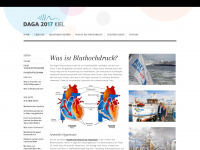 daga2017.de Webseite Vorschau