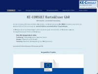 ke-consult.eu Webseite Vorschau