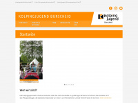 kolpingjugend-burscheid.de Webseite Vorschau