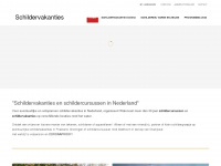 schildervakanties.nl Webseite Vorschau