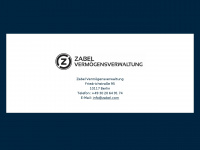 zabel.com Webseite Vorschau