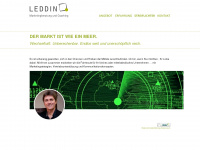 leddin-marketingberatung.de Webseite Vorschau