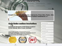 getränkeprofi.com Webseite Vorschau