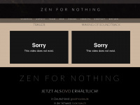 zenfornothing.net Webseite Vorschau
