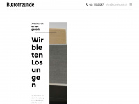 buerofreunde.at Webseite Vorschau