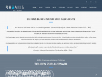 rhenus-outdoor.ch Webseite Vorschau