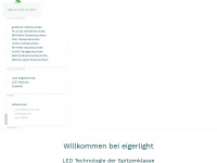 eigerlight.ch Webseite Vorschau